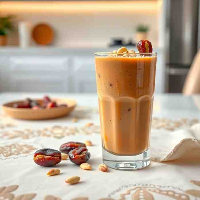 Khooshaf - Easy Ramadan Date & Nut Drink (No-Cook)
